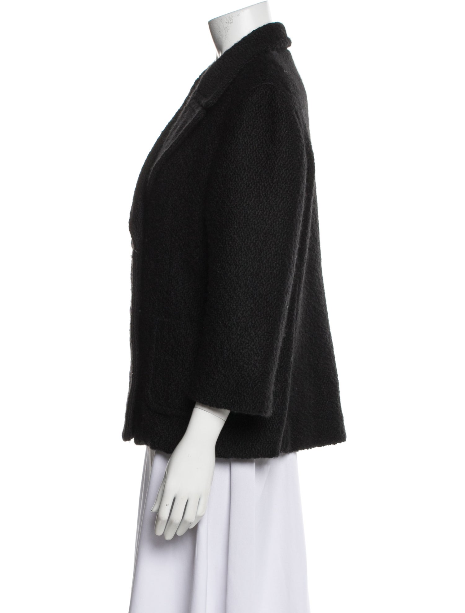 The Row Virgin Wool Tweed Pattern Jacket